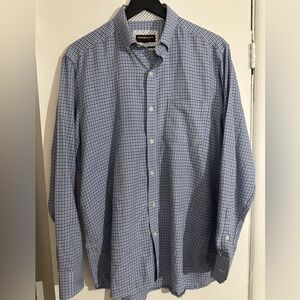 Johnston & Murphy button-collar premium cotton shirt